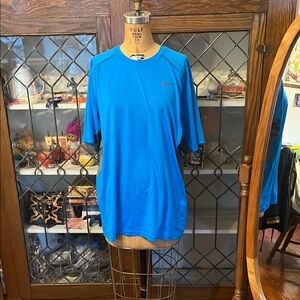Nike Bright Blue Athletic Dri-FIT Tee